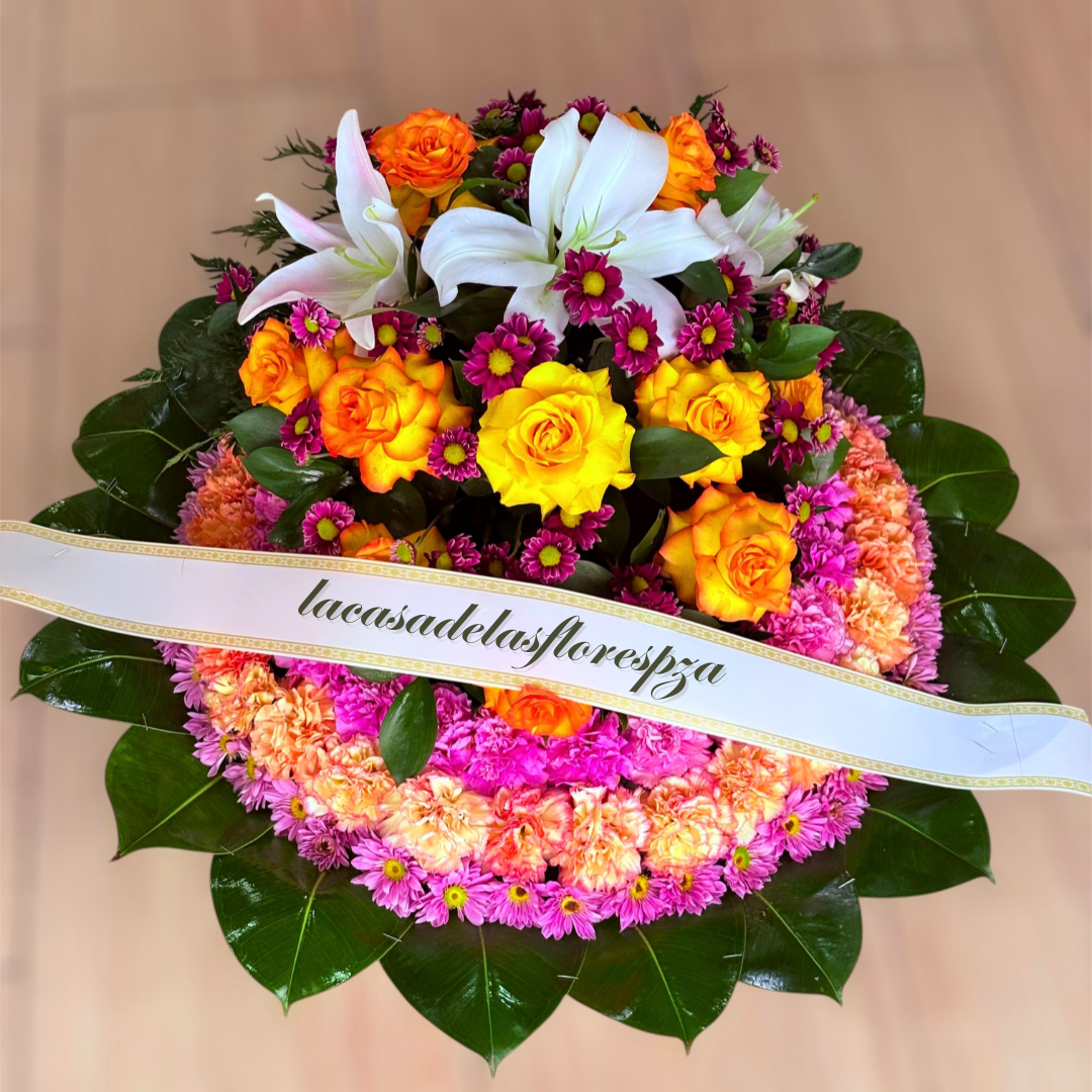 Corona fúnebre - La Casa de las Flores, Paz de Ariporo